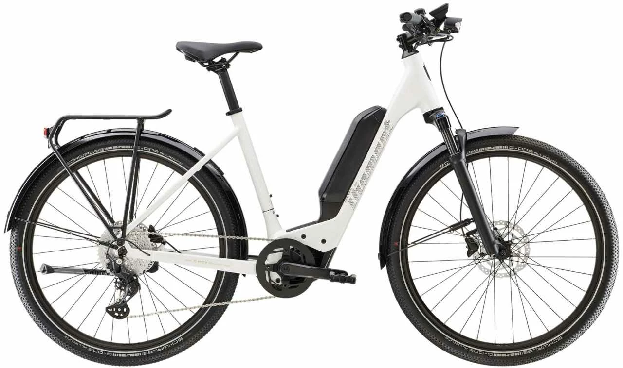 Diamant Zing Gen 2 TIE 545Wh Weiss Touring E-Bike Easy Entry