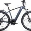 Cube Touring Hybrid Pro 625 Metallicgrey N Black Touring E-Bike Men