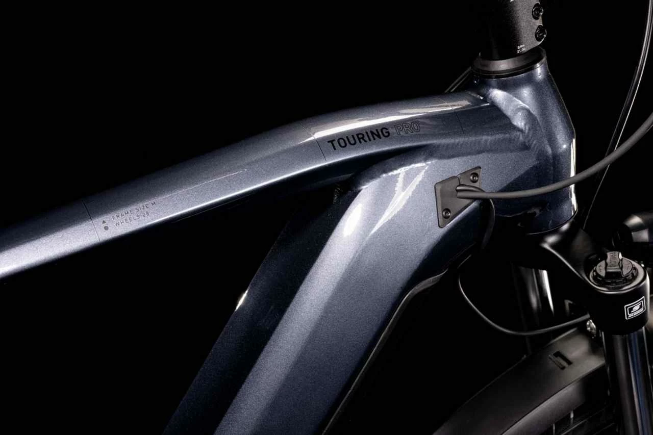 Cube Touring Hybrid Pro 625 Metallicgrey N Black Touring E-Bike Men - Image 2