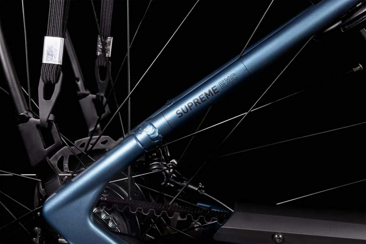 Cube Supreme RT Hybrid EXC 625 Blue N Black Touring E-Bike Easy Entry - Image 2