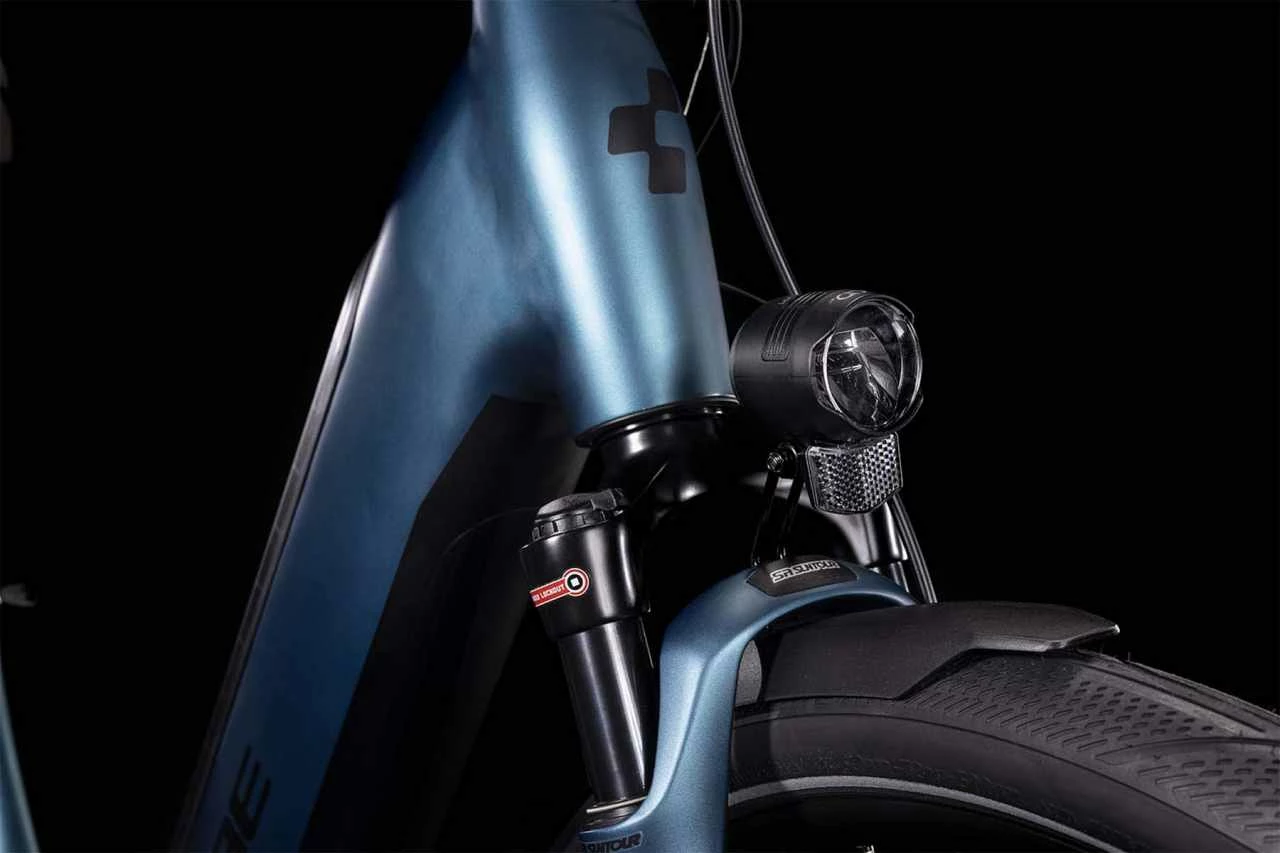 Cube Supreme RT Hybrid EXC 625 Blue N Black Touring E-Bike Easy Entry - Image 5