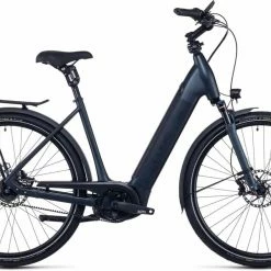 Cube Supreme Hybrid SLT 625 Midnight N Black Touring E-Bike Easy Entry
