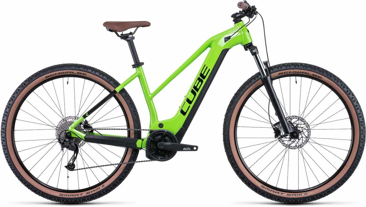Cube Reaction Hybrid Performance 500 Shinyapple N Black Damen E-Bike Hardtail Mountainbike Women