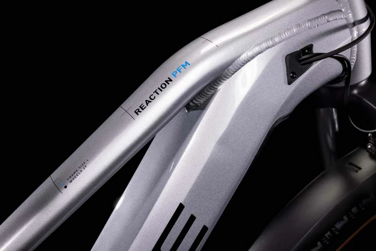 Cube Reaction Hybrid Performance 625 Allroad Polarsilver N Blue E-Bike Hardtail Mountainbike - Image 2