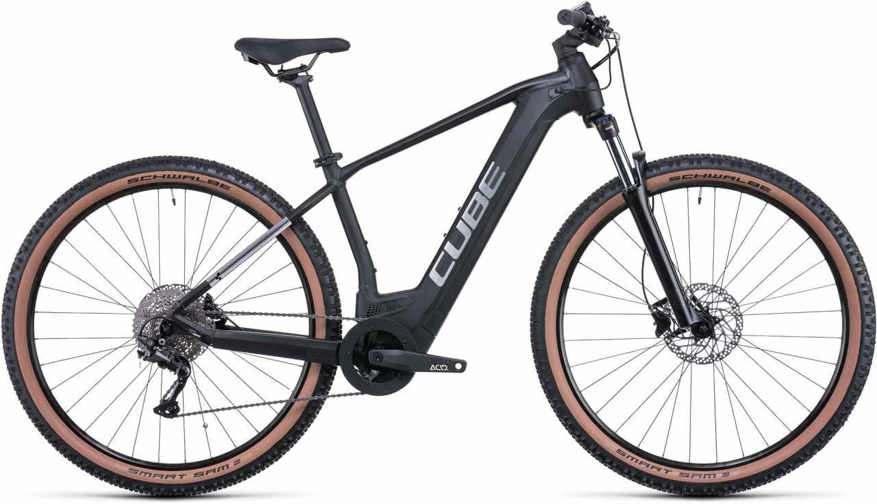 Cube Reaction Hybrid ONE 500 Black N Metal E-Bike Hardtail Mountainbike