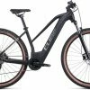 Cube Reaction Hybrid ONE 500 Black N Metal Damen E-Bike Hardtail Mountainbike Women