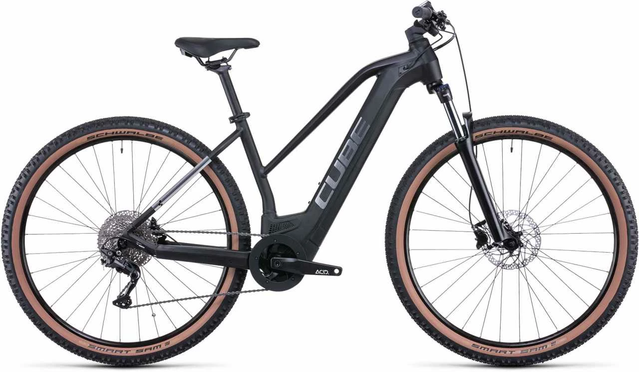Cube Reaction Hybrid ONE 500 Black N Metal Damen E-Bike Hardtail Mountainbike Women