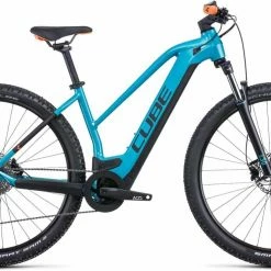 Cube Reaction Hybrid ONE 500 Aquamarine N Orange Damen E-Bike Hardtail Mountainbike Women