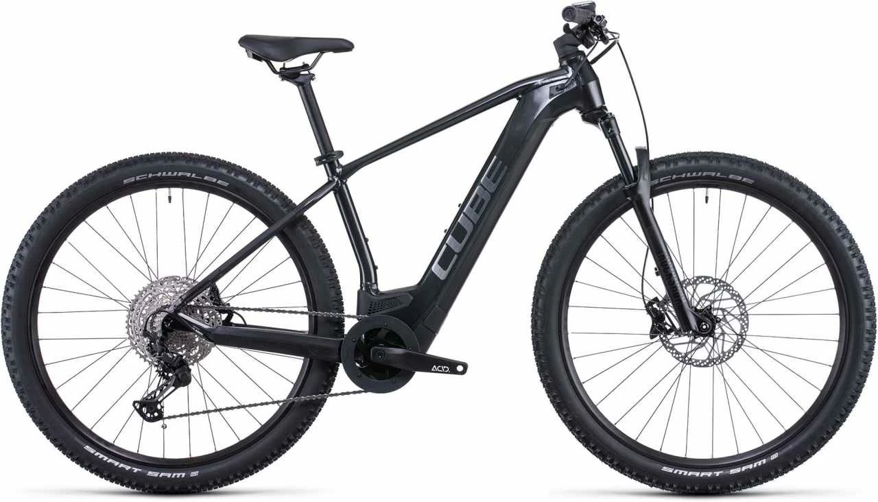 Cube Reaction Hybrid Race 625 Grey N Metal E-Bike Hardtail Mountainbike