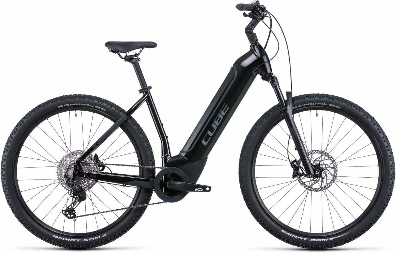Cube Reaction Hybrid Race 625 Grey N Metal E-Bike Hardtail Mountainbike Easy Entry