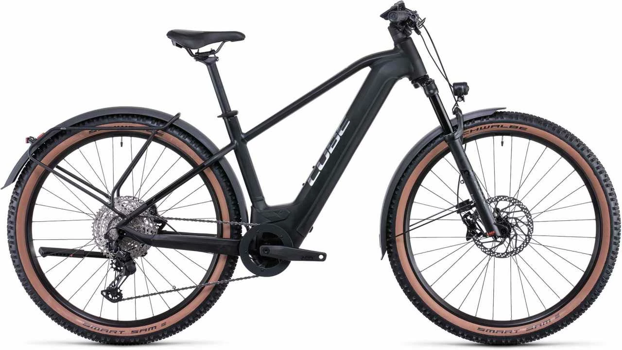 Cube Reaction Hybrid SL 750 Allroad 29 Black N Metal E-Bike Hardtail Mountainbike