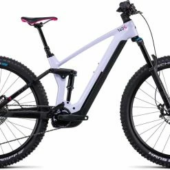 Cube Stereo Hybrid 140 HPC SL 750 29 Violetwhite N Black E-Bike Fully Mountainbike