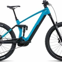 Cube Stereo Hybrid 160 HPC SL 750 27.5 Aquamarine N Black E-Bike Fully Mountainbike