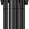 Abus Folding Lock BORDO GRANITâ¢ 6500K/120 Black + Holder SH