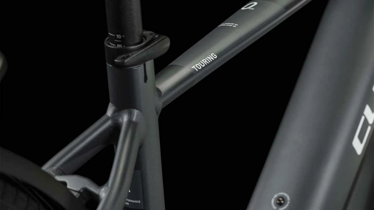 Cube Touring Hybrid ONE 500 Grey N White Touring E-Bike Men - Image 2