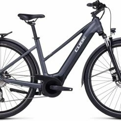 Cube Touring Hybrid ONE 625 Grey N White Touring E-Bike Women