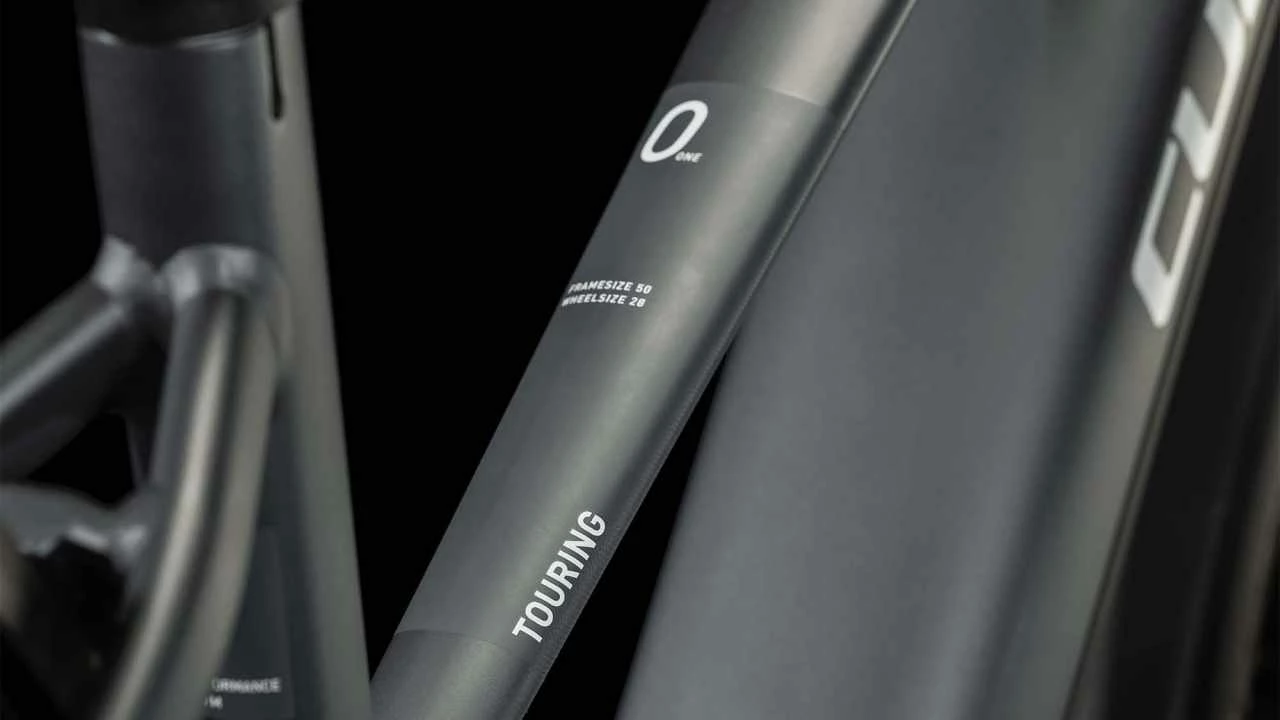 Cube Touring Hybrid ONE 625 Grey N White Touring E-Bike Women - Image 2