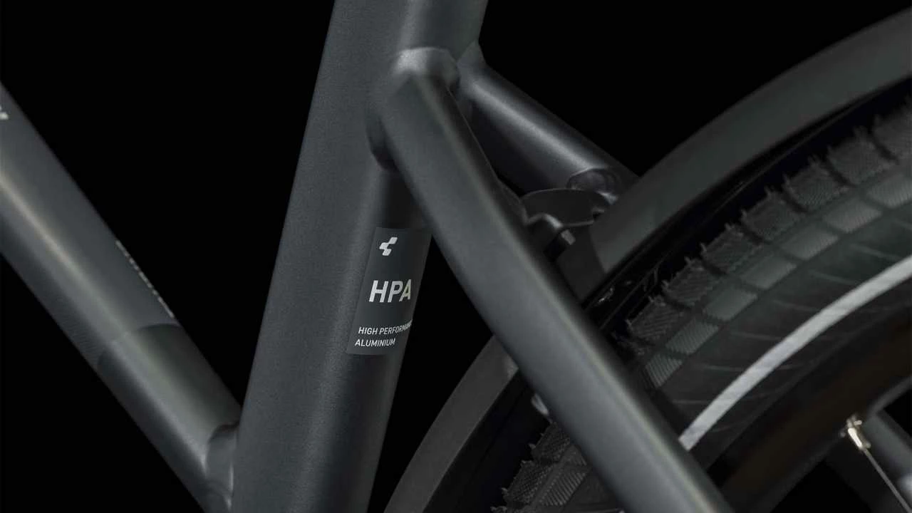 Cube Touring Hybrid ONE 625 Grey N White Touring E-Bike Women - Image 4