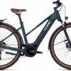 Cube Touring Hybrid ONE 500 Darkgreen N Green Touring E-Bike Women