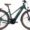 Cube Touring Hybrid ONE 625 Darkgreen N Green Touring E-Bike Women