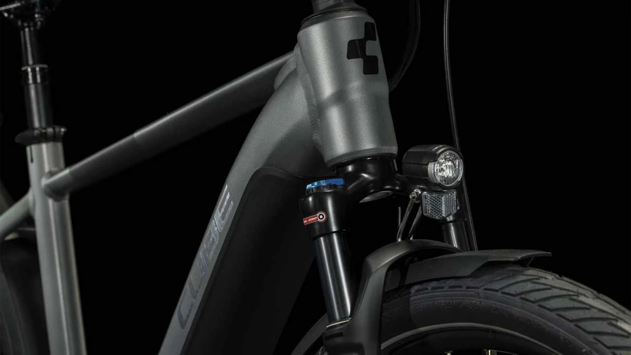 Cube Touring Hybrid EXC 625 Grey N Metal Touring E-Bike Men - Image 5