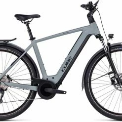 Cube Kathmandu Hybrid ONE 625 Swampgrey N Black Touring E-Bike Men