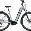 Cube Kathmandu Hybrid ONE 750 Swampgrey N Black Touring E-Bike Easy Entry