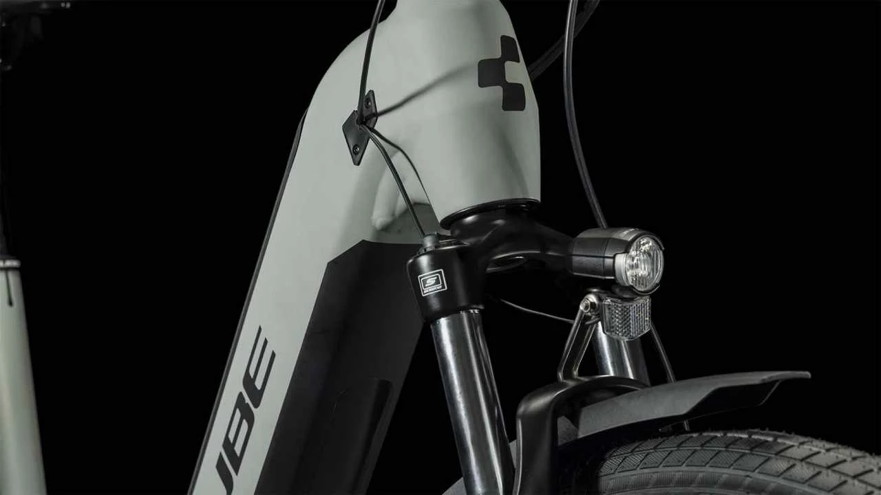Cube Kathmandu Hybrid ONE 750 Swampgrey N Black Touring E-Bike Easy Entry - Image 6