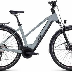 Cube Kathmandu Hybrid ONE 750 Swampgrey N Black Touring E-Bike Women