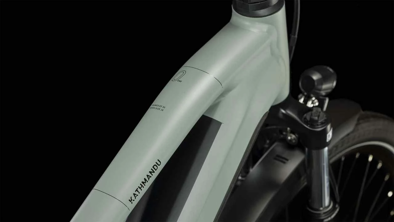 Cube Kathmandu Hybrid ONE 750 Swampgrey N Black Touring E-Bike Women - Image 2