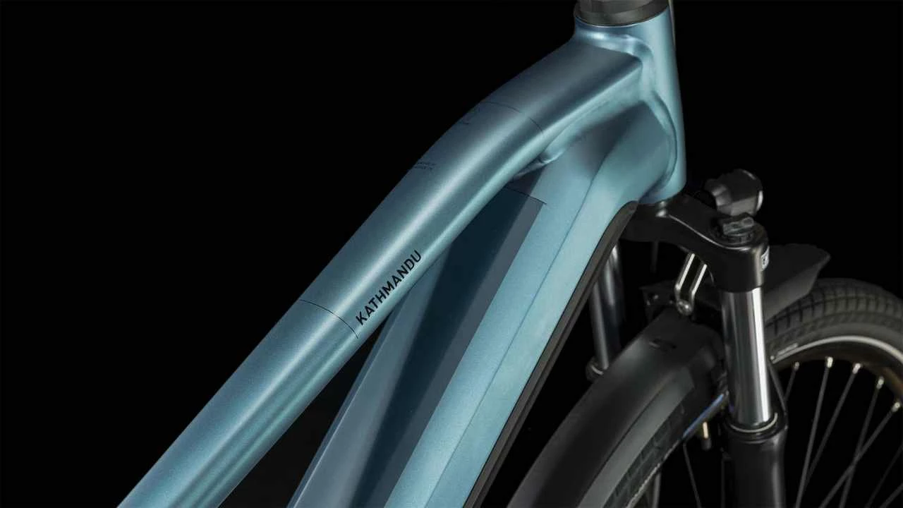 Cube Kathmandu Hybrid ONE 625 Blue N Black Touring E-Bike Women - Image 2