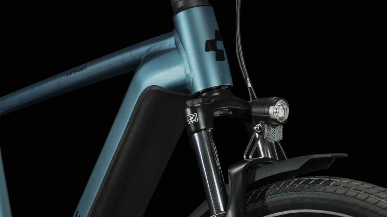 Cube Kathmandu Hybrid ONE 750 Blue N Black Touring E-Bike Men - Image 6