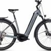 Cube Kathmandu Hybrid Pro 750 Flashgrey N Metal Touring E-Bike Easy Entry