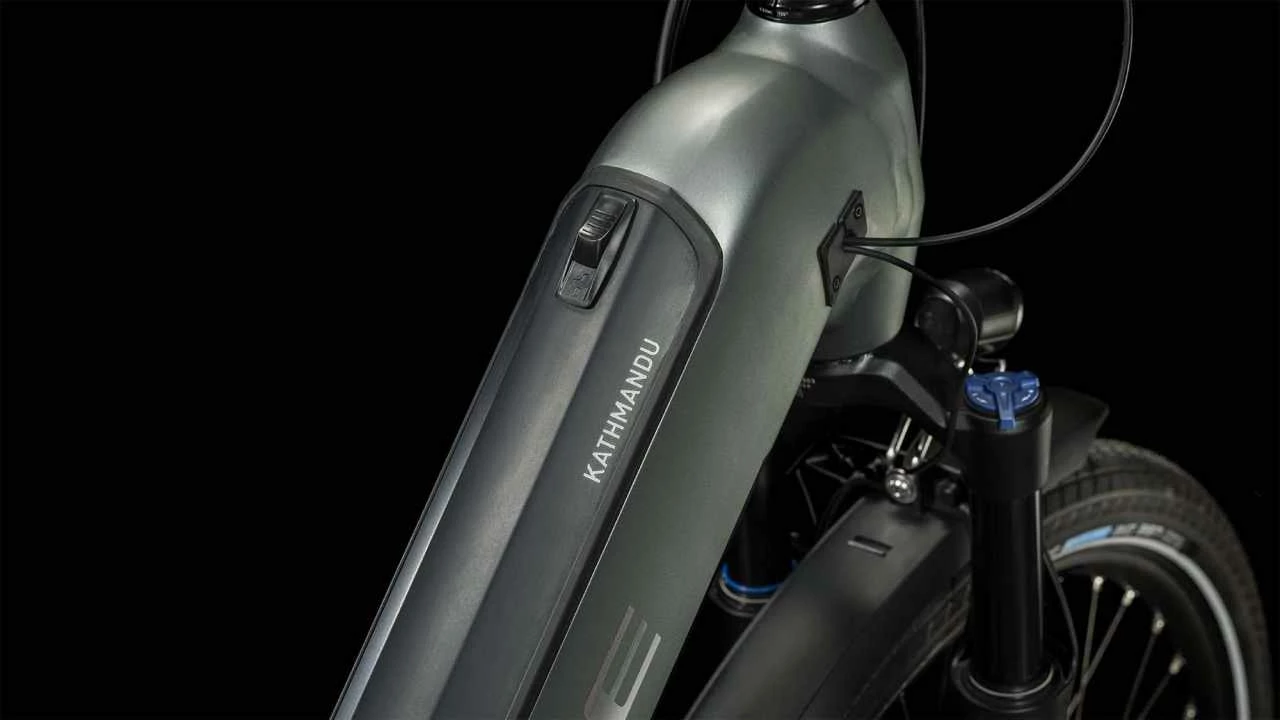 Cube Kathmandu Hybrid Pro 750 Flashgrey N Metal Touring E-Bike Easy Entry - Image 2