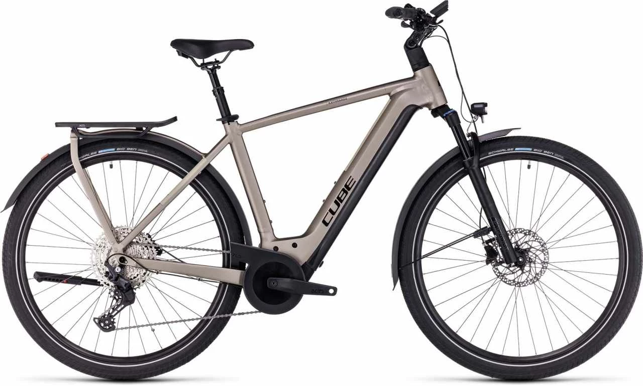 Cube Kathmandu Hybrid Pro 625 Flashstone N Black Touring E-Bike Men