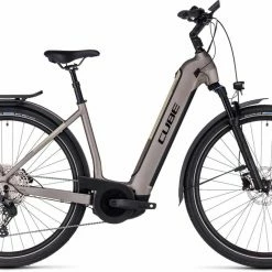 Cube Kathmandu Hybrid Pro 625 Flashstone N Black Touring E-Bike Easy Entry