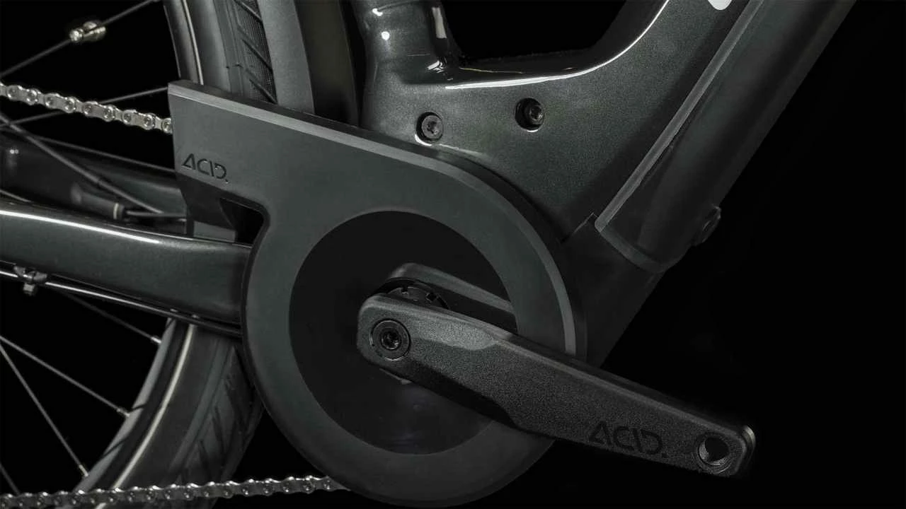 Cube Kathmandu Hybrid EXC 750 Grey N Silver Touring E-Bike Men - Image 11