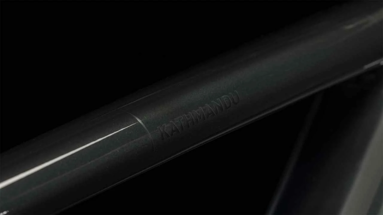 Cube Kathmandu Hybrid EXC 750 Grey N Silver Touring E-Bike Men - Image 12