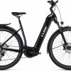 Cube Kathmandu Hybrid EXC 750 Grey N Silver Touring E-Bike Easy Entry