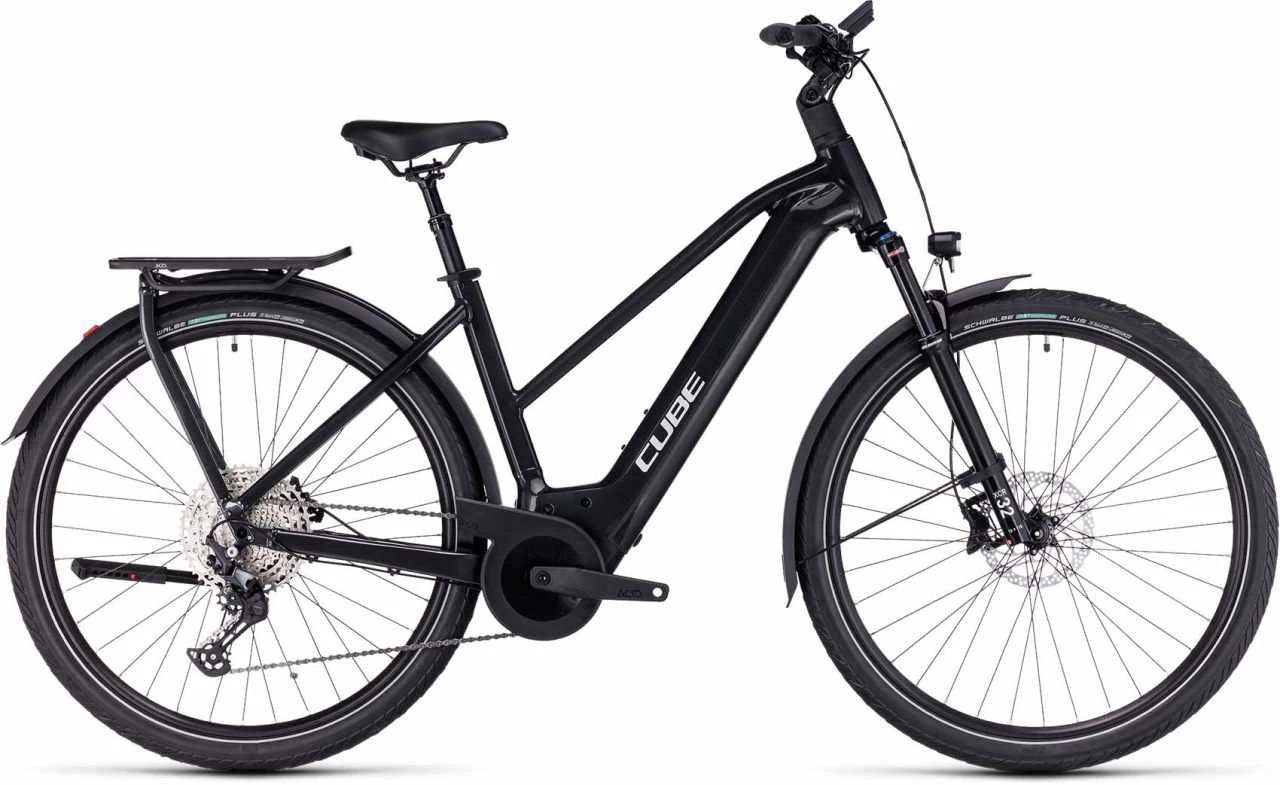 Cube Kathmandu Hybrid EXC 750 Grey N Silver Touring E-Bike Women