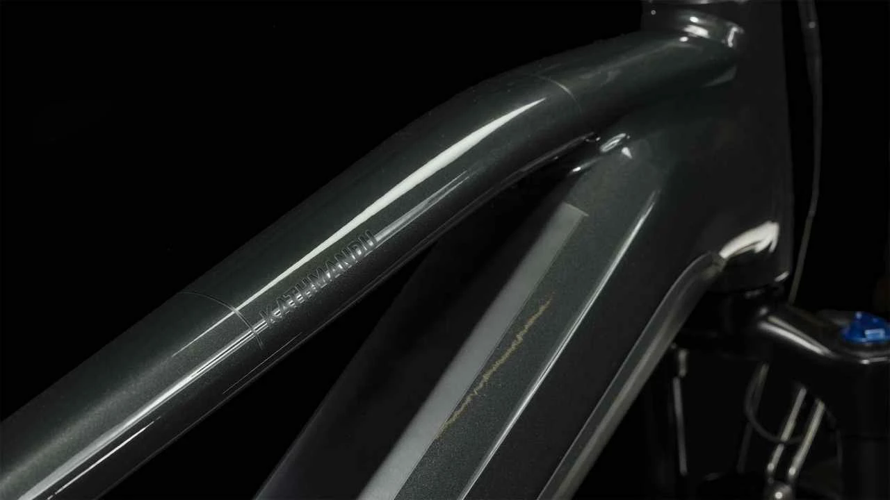 Cube Kathmandu Hybrid EXC 750 Grey N Silver Touring E-Bike Women - Image 13