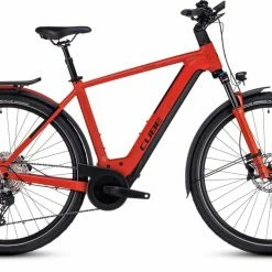 Cube Kathmandu Hybrid EXC 750 Red N Black Touring E-Bike Men