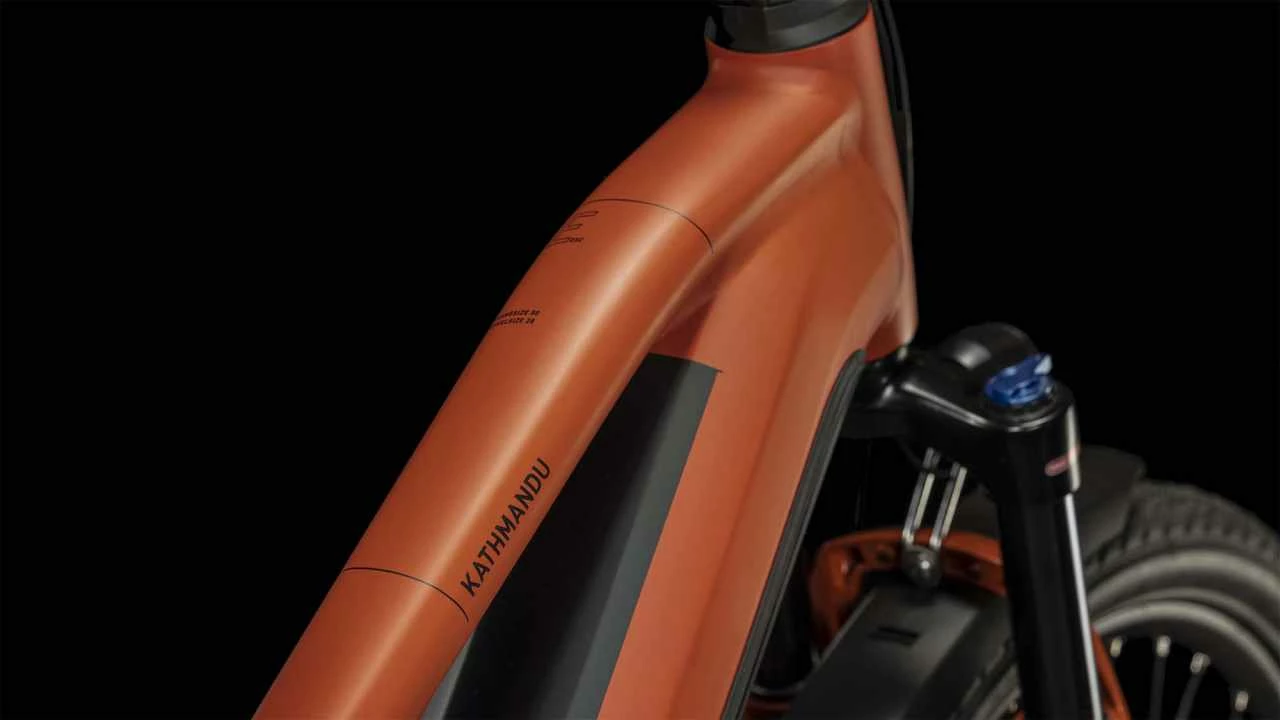 Cube Kathmandu Hybrid EXC 750 Red N Black Touring E-Bike Women - Image 3