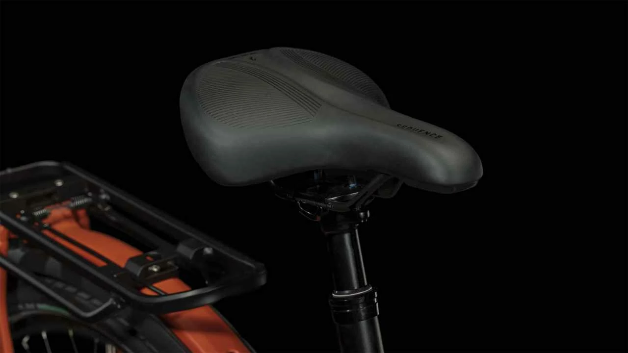 Cube Kathmandu Hybrid EXC 750 Red N Black Touring E-Bike Women - Image 6