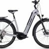 Cube Kathmandu Hybrid SLX 750 Polarsilver N Black Touring E-Bike Easy Entry