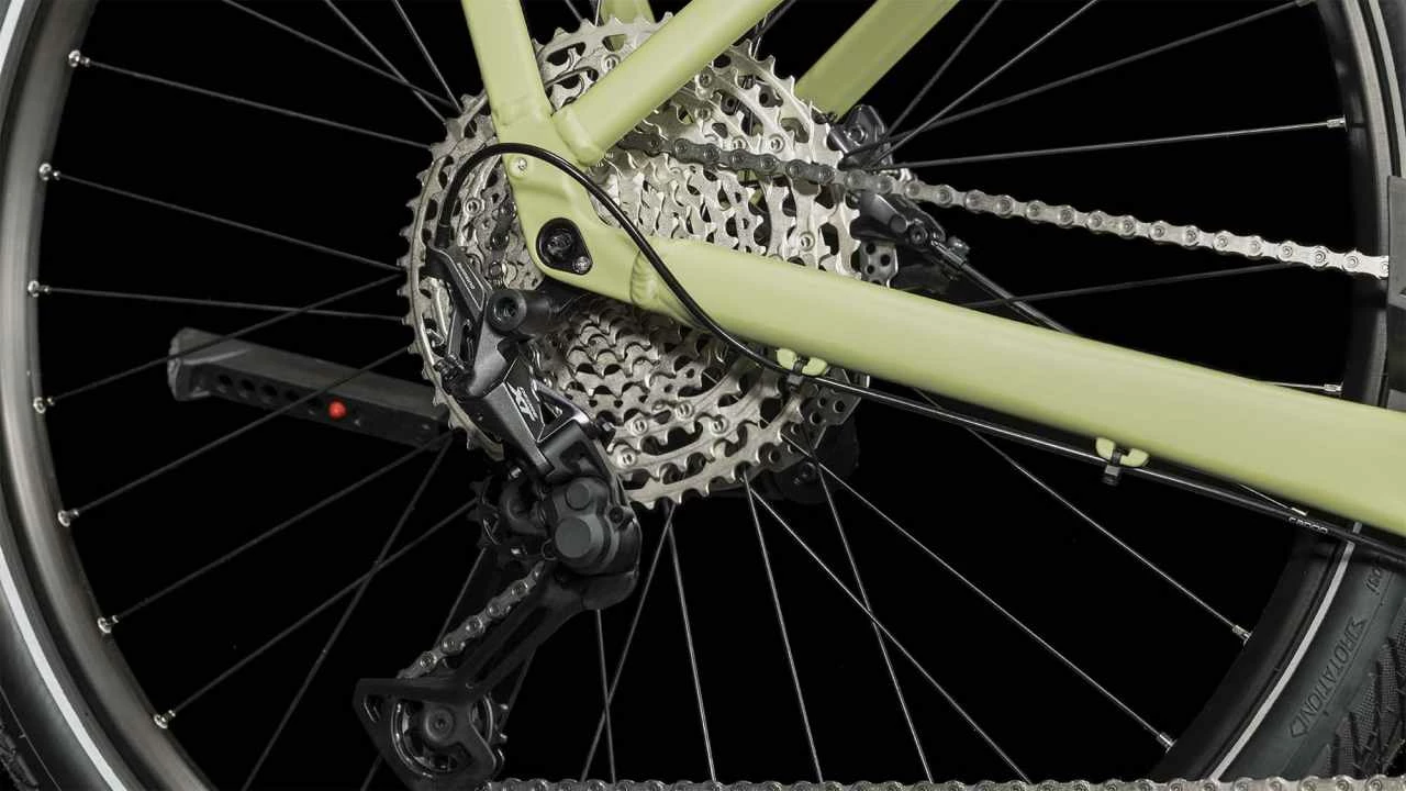 Cube Kathmandu Hybrid SLX 750 Green N Olive Touring E-Bike Men - Image 5