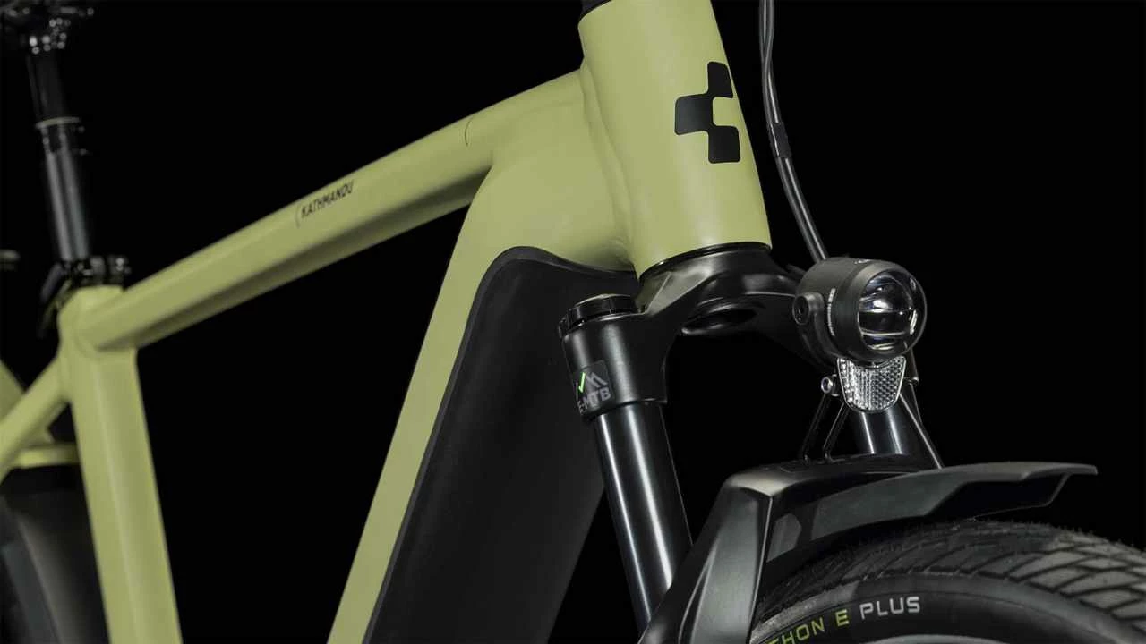 Cube Kathmandu Hybrid SLX 750 Green N Olive Touring E-Bike Men - Image 6