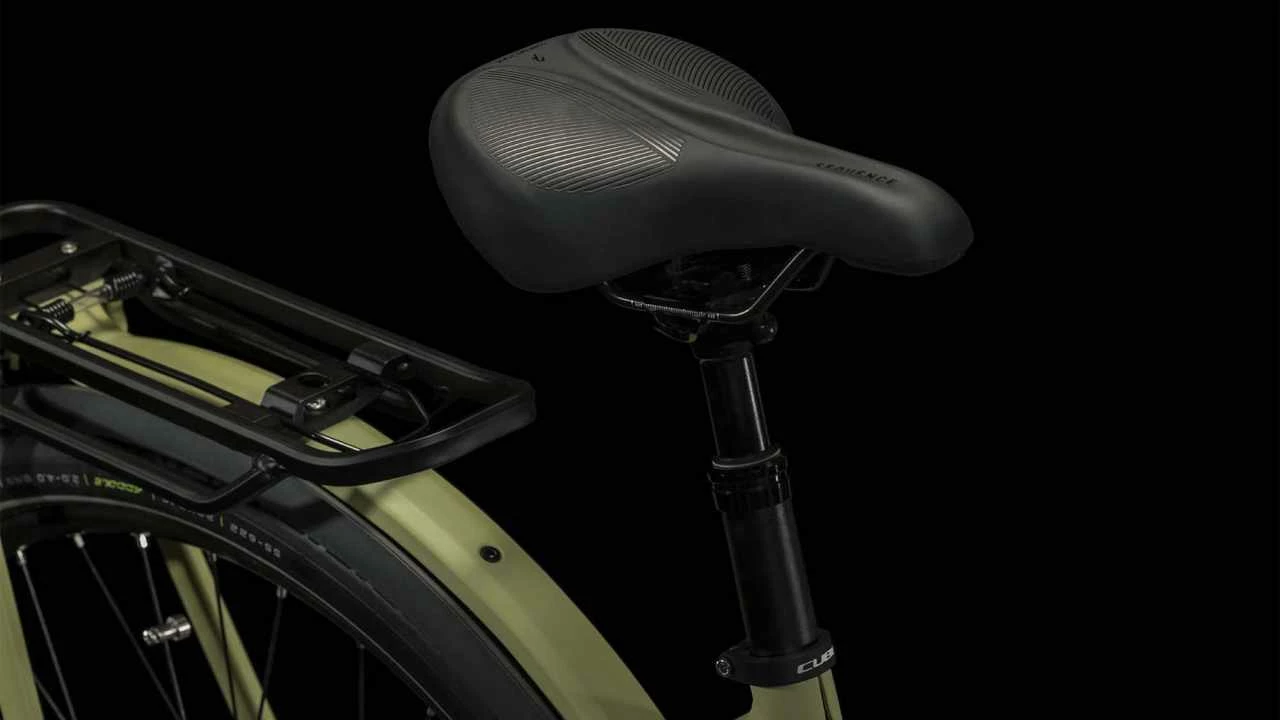 Cube Kathmandu Hybrid SLX 750 Green N Olive Touring E-Bike Easy Entry - Image 6