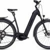 Cube Kathmandu Hybrid SLT 750 Black N Metal Touring E-Bike Easy Entry