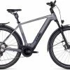 Cube Kathmandu Hybrid SLT 750 Prizmsilver N Grey Touring E-Bike Men